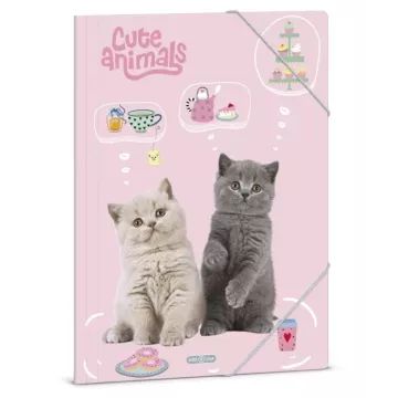 Cute Animals: Tea Party gumis mappa - A/4-es