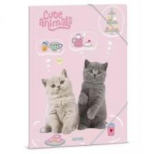 Cute Animals: Tea Party gumis mappa - A/4-es