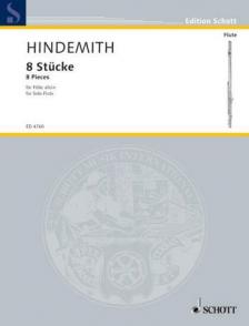 HINDEMITH - 8 STÜCKE FÜR FLÖTE ALLEIN (1927)