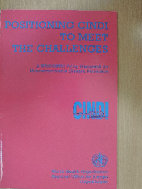 Positioning CINDI to Meet the Challenges [antikvár]