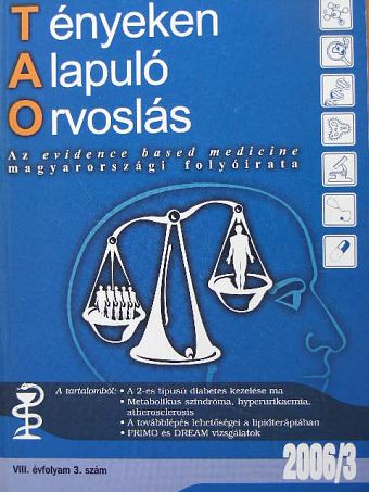 Dr. Jánosi András - Tényeken alapuló orvoslás 2006/3 [antikvár]