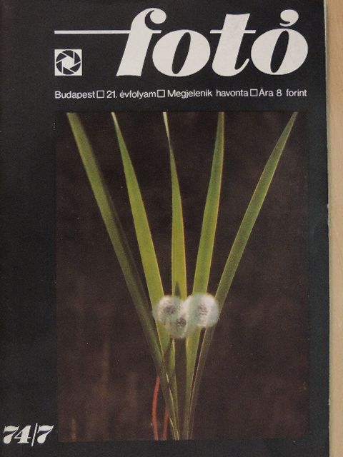 Alföldy Jenő - Fotó 1974. július [antikvár]