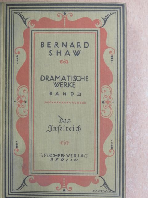 Bernard Shaw - Das Inselreich [antikvár]