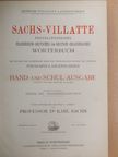 Dr. Césaire Villate - Sachs-Villatte Enzyklopädisches Französisch-Deutsches und Deutsch-Französisches Wörterbuch I. [antikvár]