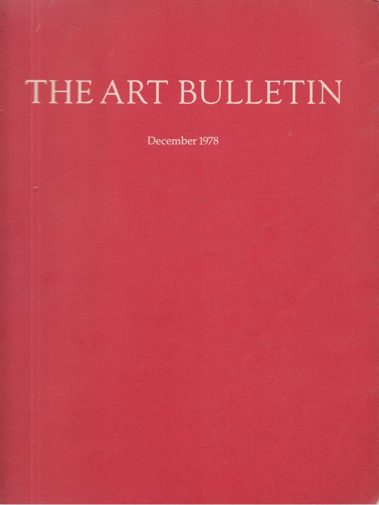 The Art Bulletin 1978/December [antikvár]