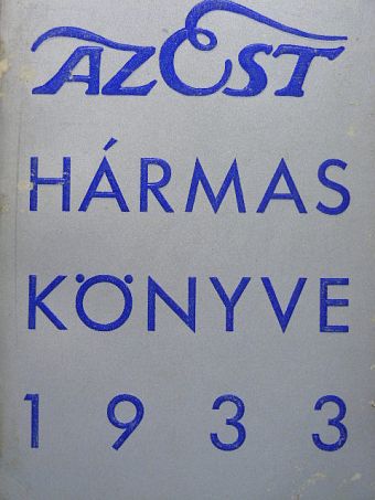 Bálint György - Az Est hármaskönyve 1933 [antikvár]