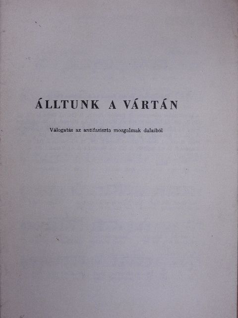 Arma Pál - Álltunk a vártán [antikvár]