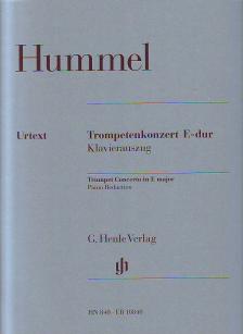 HUMMEL - TROMPETENKONZERT E-DUR (ES-DUR) KLAVIERAUSZUG URTEXT (MICHAEL KUBE)
