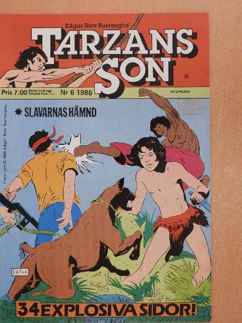 Edgar Rice Burroughs - Tarzans Son 1986/6 [antikvár]