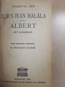 Kabos Ede - Iljics Iván halála/Albert/Két halott regénye/Viktória [antikvár]