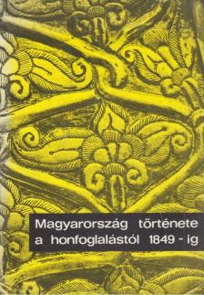 Dienes Istvánné - Magyarország története a honfoglalástól 1849-ig [antikvár]