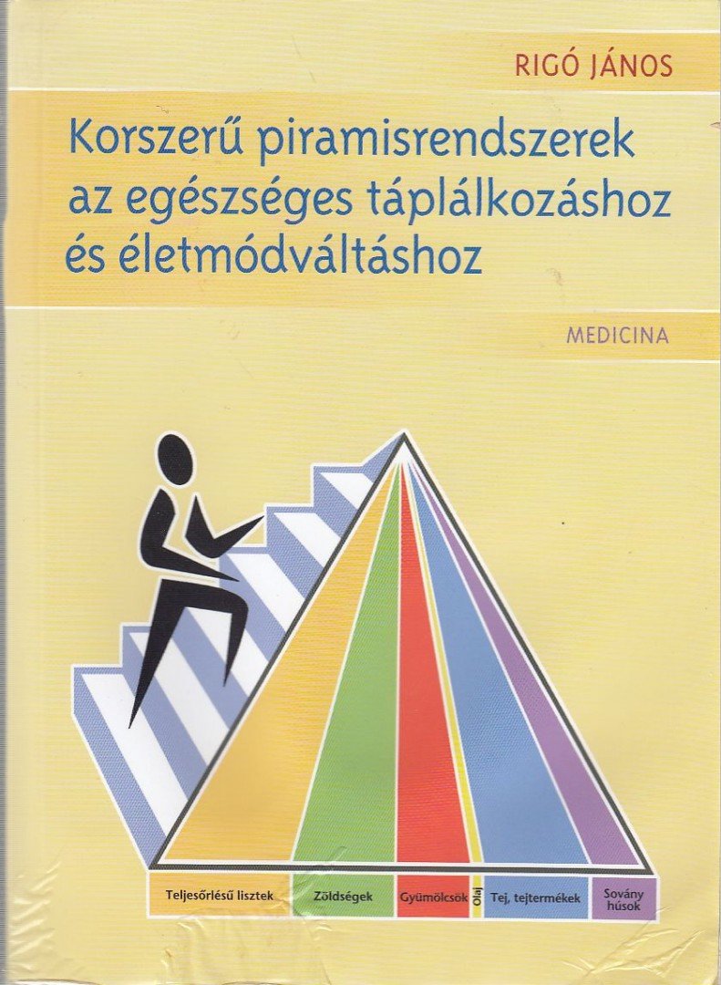 Rigó János - Korszerű piramisrendszerek az egészséges táplálkozáshoz és életmódváltáshoz [antikvár]