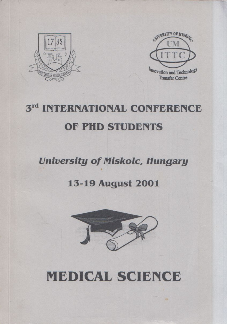 Lehoczky László, Kalmár László - 3rd International Conference  of PDH Students: Medical Science [antikvár]