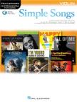 SIMPLE SONGS VIOLIN. HAL LEONARD INSTRUMENTAL PLAY-ALONG. AUDIO ACCESS INCLUDED