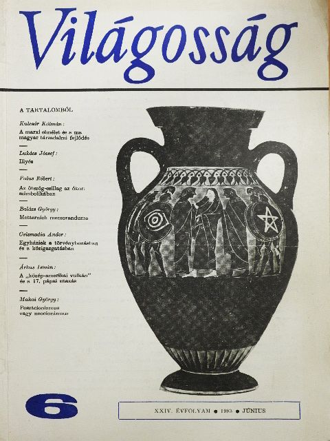 Árkus István - Világosság 1983. június [antikvár]