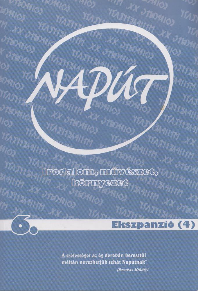 SZONDI GYÖRGY - Napút 2008. X. évfolyam 5. szám [antikvár]