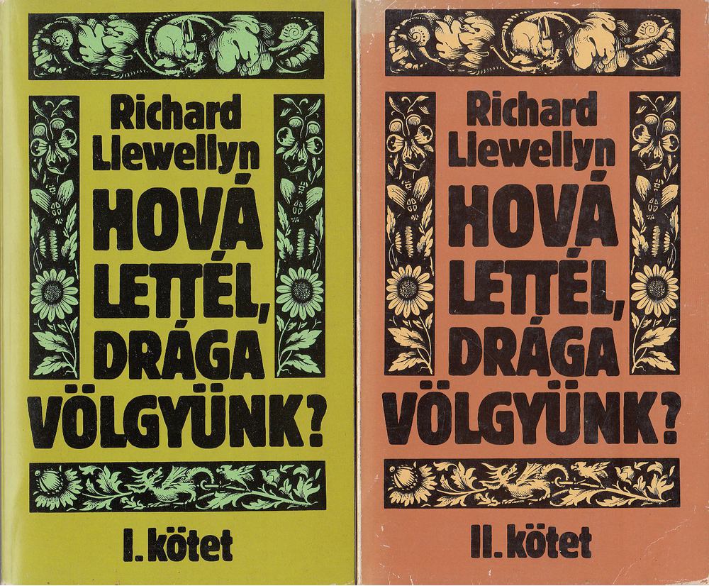 RICHARD LLEWELLYN - Hová lettél, drága völgyünk? I-II. kötet [antikvár]