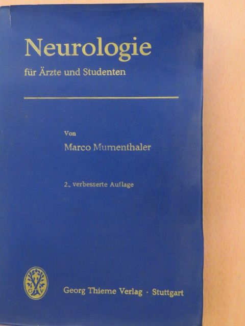 Marco Mumenthaler - Neurologie für Ärzte und Studenten [antikvár]