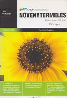 Nagy János (főszerk.) - Növénytermelés 2013. június [antikvár]