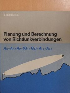 Helmut Brodhage - Planung und Berechnung von Richtfunkverbindungen [antikvár]