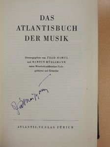 Ernst Isler - Das Atlantisbuch der Musik [antikvár]