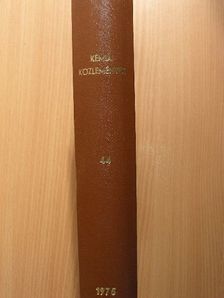 Benkő István - Kémiai Közlemények 1975/1-4. [antikvár]