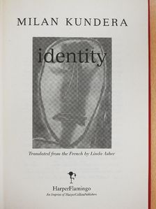 Milan Kundera - Identity [antikvár]
