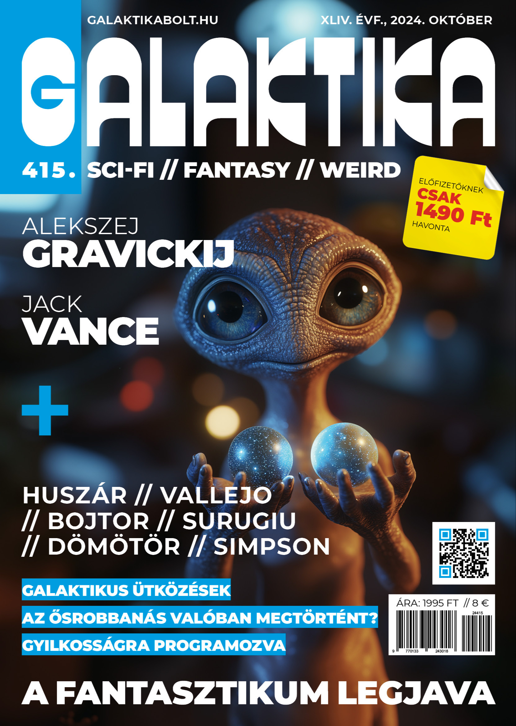 Katalin (főszerk.) Mund - Galaktika 415 [eKönyv: pdf]