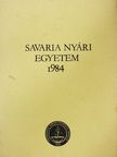 Dr. Ábrahám Kálmán - Savaria nyári egyetem 1984 [antikvár]