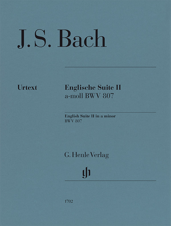 J. S. Bach - ENGLISCHE SUITE II a-MOLL BWV 807 - FINGERSATZ E.DERZHAVINA