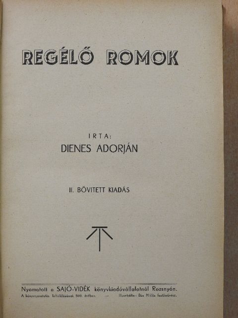 Dienes Adorján - Regélő romok [antikvár]