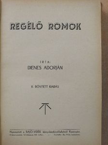 Dienes Adorján - Regélő romok [antikvár]