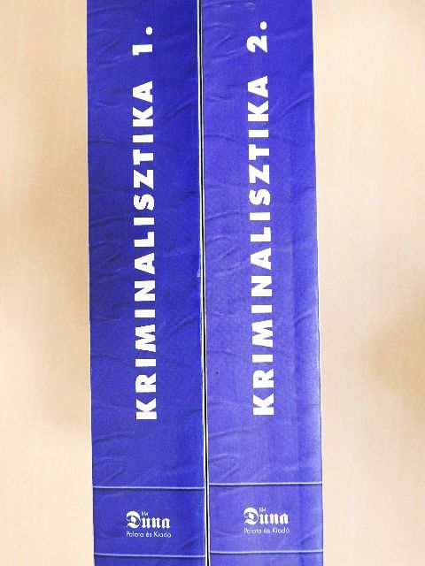 Dr. Barta Endre - Kriminalisztika 1-2. [antikvár]