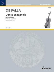 DE FALLA, MANUEL KREISLER, FR. - DANSE ESPAGNOLE DE "LA VIDA BREVE" FÜR VIOLINE UND KLAVIER
