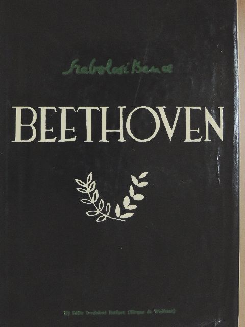 Szabolcsi Bence - Beethoven  [antikvár]