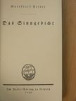 Gottfried Keller - Das Sinngedicht (gótbetűs) [antikvár]