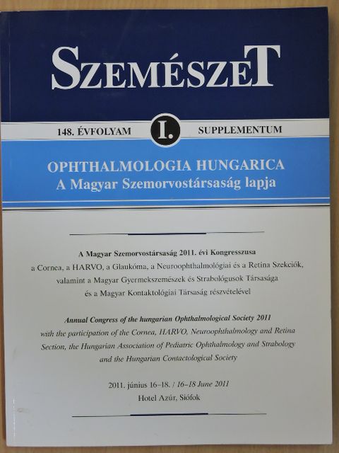 Szemészet - Supplementum I. 2011. [antikvár]