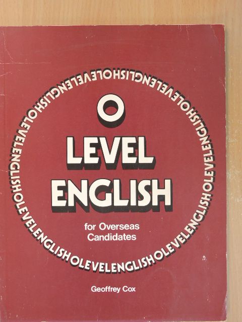 Geoffrey Cox - O-level English for overseas candidates [antikvár]