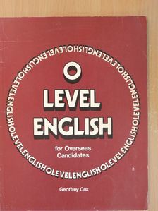 Geoffrey Cox - O-level English for overseas candidates [antikvár]
