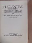 Alexander von Gleichen Russwurm - Elegantiae [antikvár]