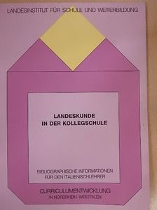 Hans-Joachim Rang - Landeskunde in der Kollegschule [antikvár]