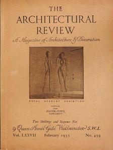 Herbert Read - The Architectural Review February 1935 [antikvár]