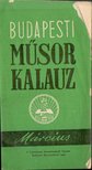 Szücs Róbert - Budapesti műsorkalauz 1966. 3. szám (március) [antikvár]