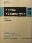 Bérces Tibor - Kémiai Közlemények 1974/1-4. [antikvár]