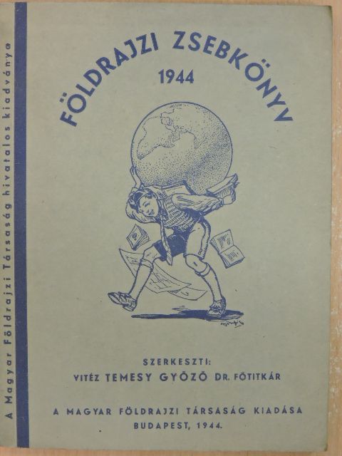 Dr. Bacsó Nándor - Földrajzi zsebkönyv 1944 [antikvár]
