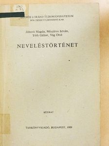 Jóború Magda - Neveléstörténet [antikvár]