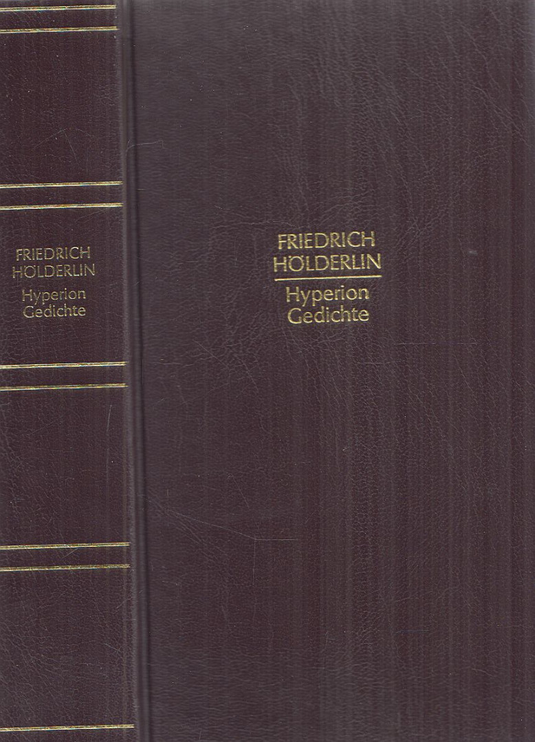 HÖLDERLIN, FRIEDRICH - Hyperion [antikvár]