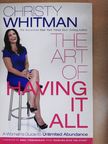 Christy Whitman - The Art of Having it All [antikvár]