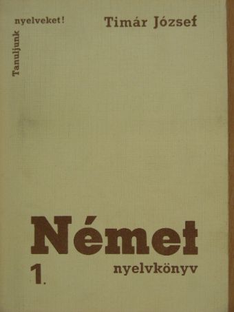 Dr. Siptár Ernő - Német nyelvkönyv 1. [antikvár]