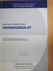 Fehérvári Anikó - Hatásvizsgálat [antikvár]